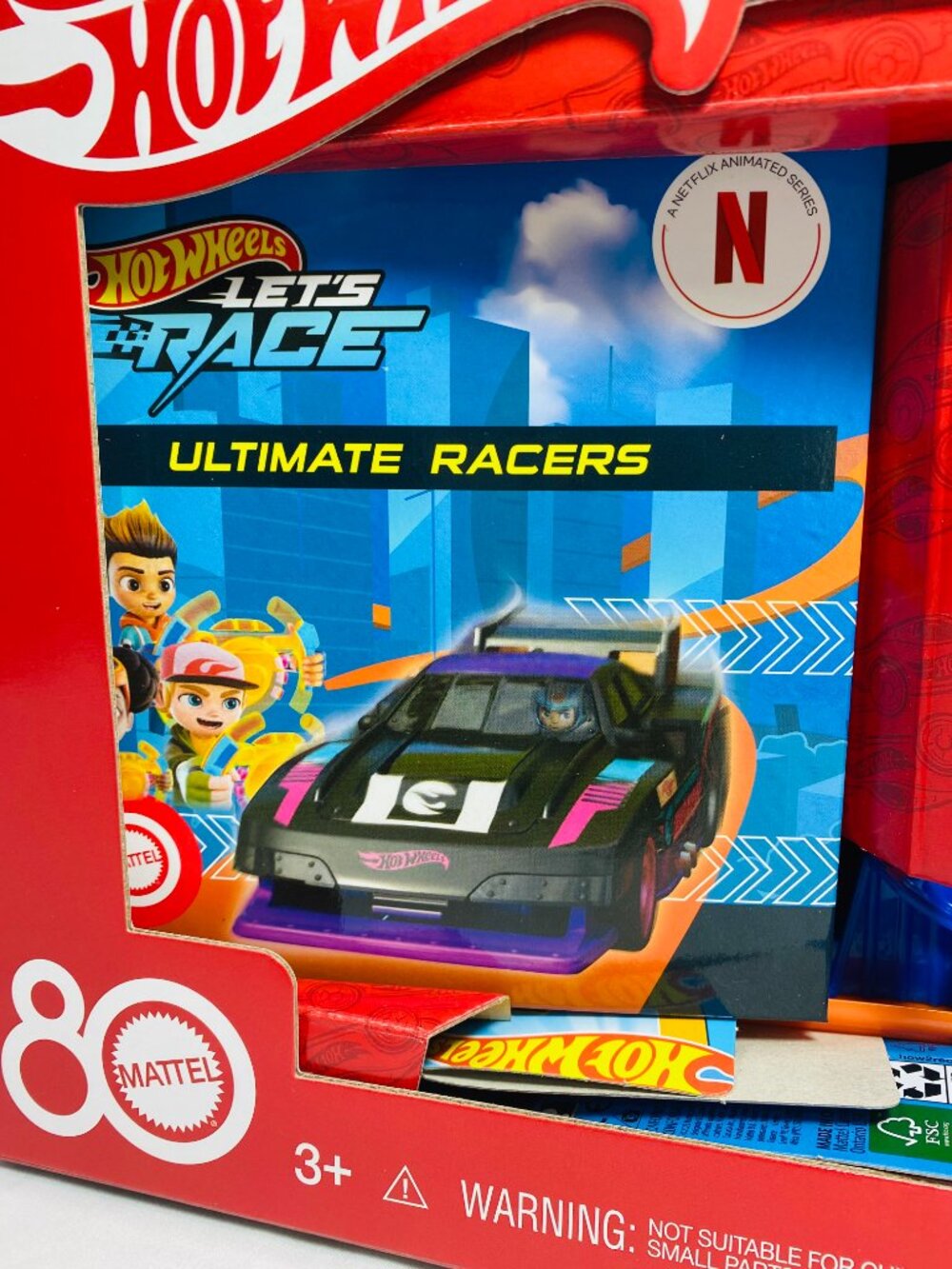 NEW Hot Wheels Ultimate Racers Lmtd Edition Gift Set,Vehicle/Launcher/Track/Book - Picture 3 of 5